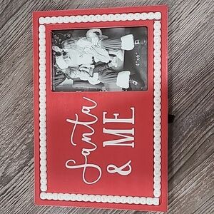 Santa & Me Picture 4X6 Frame